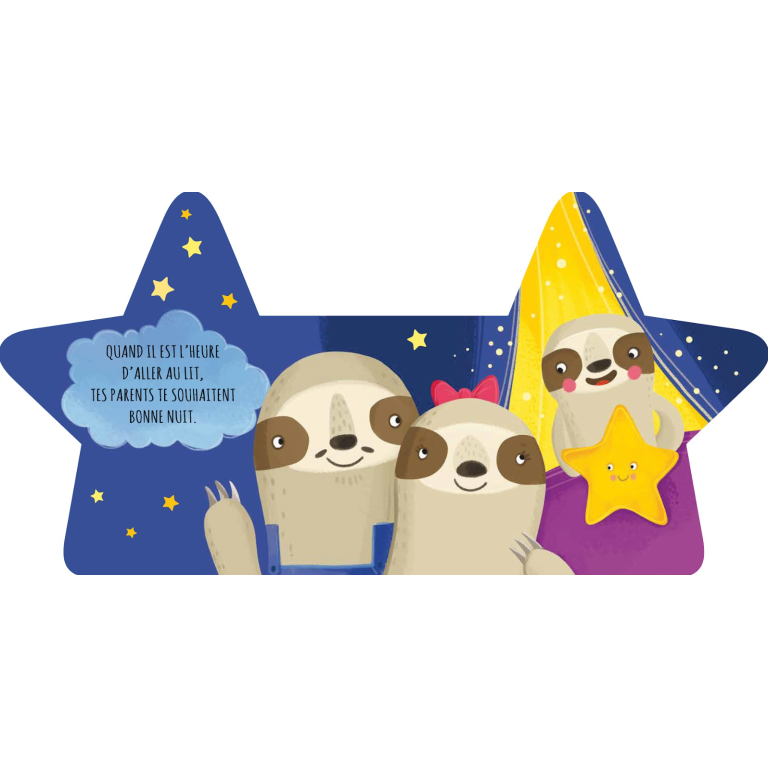 Livres en forme. Bonne nuit