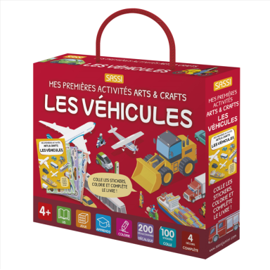 Mes premières activités arts & crafts. Les véhicules