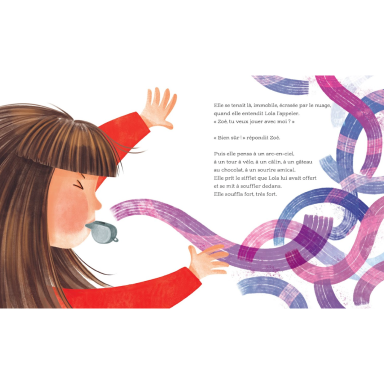 Zoé et le nuage violet