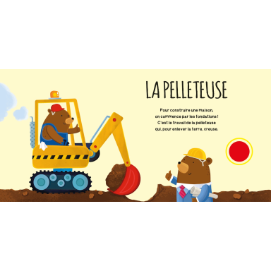 Livres sonores. Les engins de chantier (Outlet)