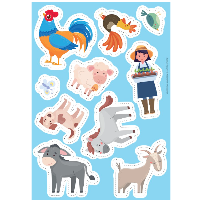 Le super 7 familles. La ferme