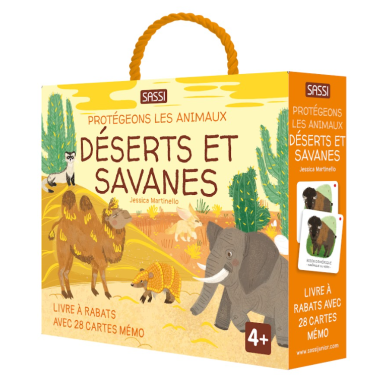 Protégeons les animaux. Déserts et savanes