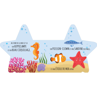 Livres en forme. Les amis de la mer