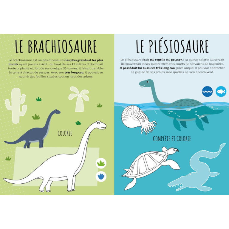 Les dinosaures. Stickers et actvités