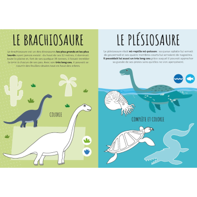 Les dinosaures. Stickers et actvités