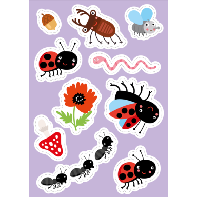 Le jardin. Stickers et activités