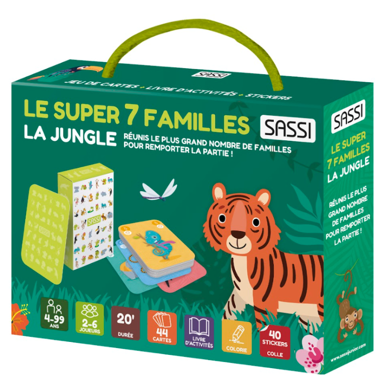 Le super 7 familles. La jungle
