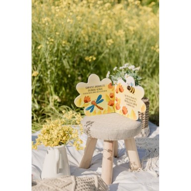 Livres en forme. Mon amie l'abeille