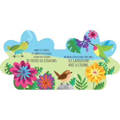 Livres en forme. Mon amie la nature