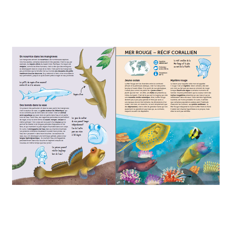 Atlas de la biodiversité. Mers et océans