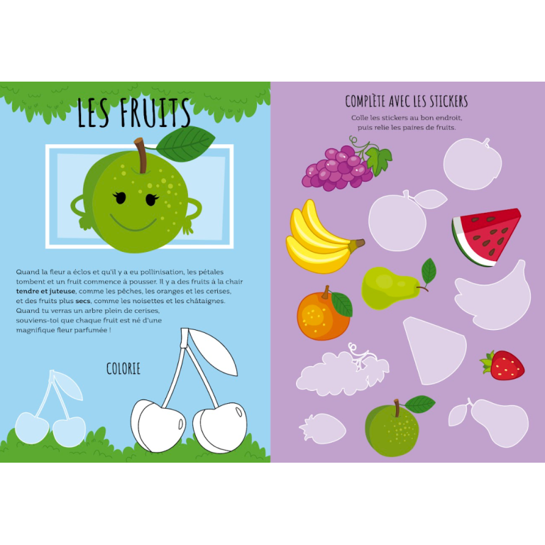 La nature. Stickers et activités