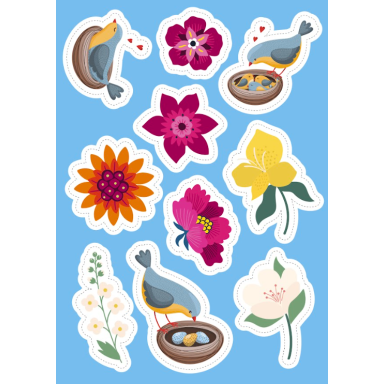 La nature. Stickers et activités