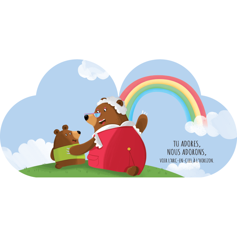 Livres en forme. L'amour d'une grand-mère