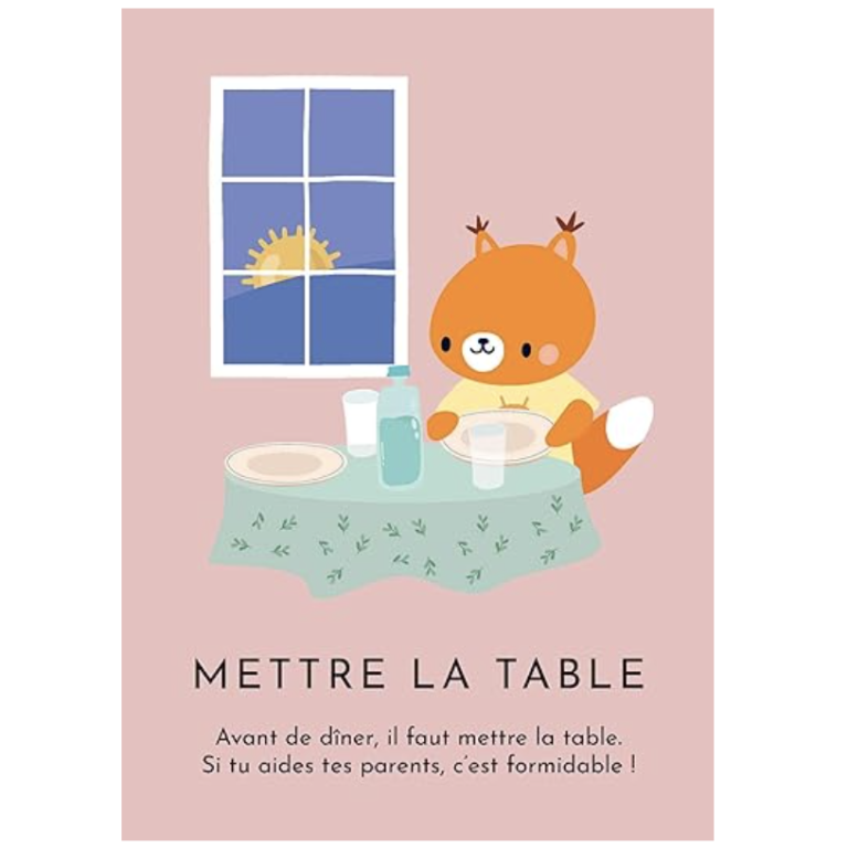 Mes premières cartes. Ma journée