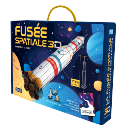 La fusée spatiale 3D e la conquête de l'espace