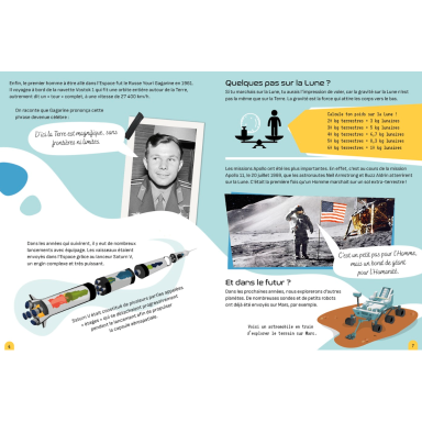 La fusée spatiale 3D e la conquête de l'espace