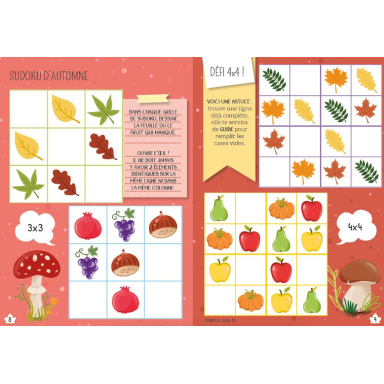 Mes premiers jeux de logique. Mille-feuille