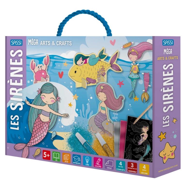 Méga Arts & Crafts. Les sirènes