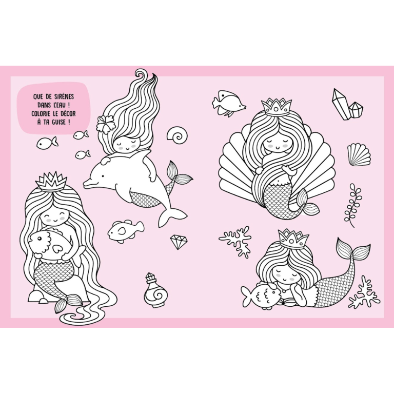 Méga Arts & Crafts. Les sirènes