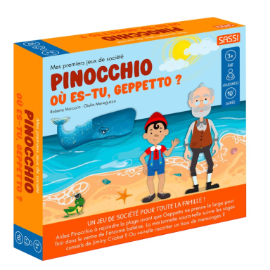 Mes premiers jeux de société. Pinocchio. Où es-tu, Geppetto ?