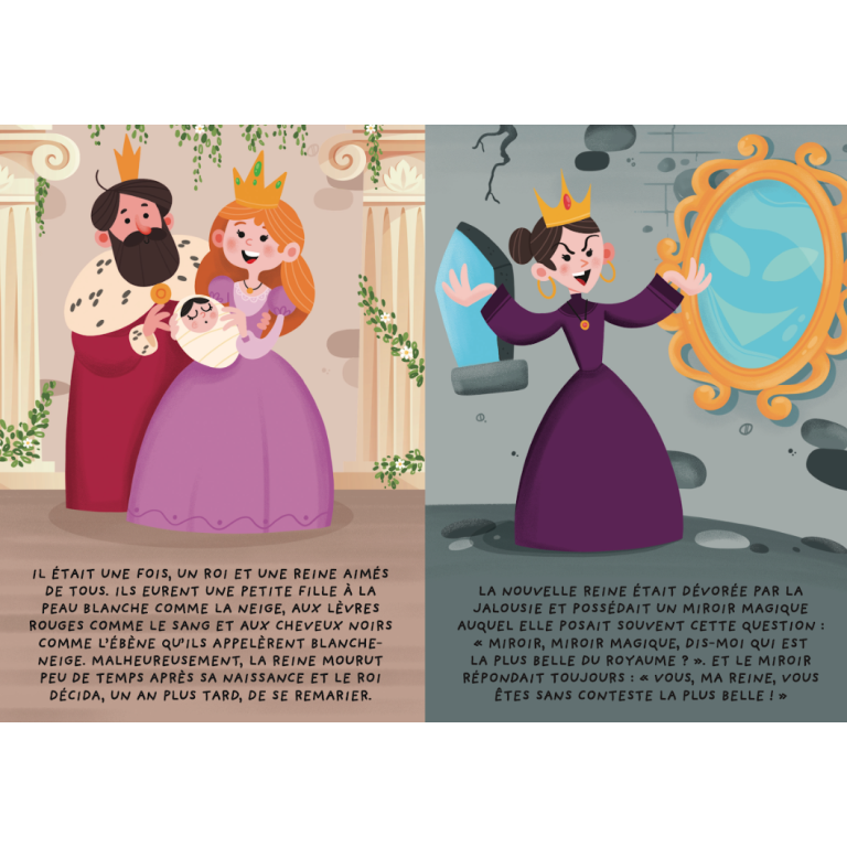 Mes premiers jeux de société. Blanche-Neige et les sept nains. Attention à la reine !