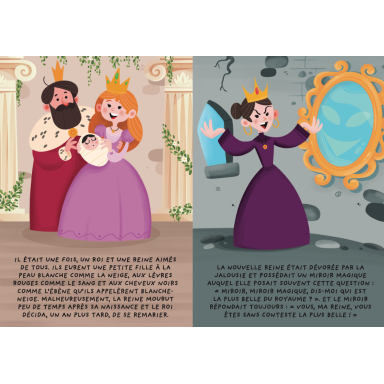 Mes premiers jeux de société. Blanche-Neige et les sept nains. Attention à la reine !