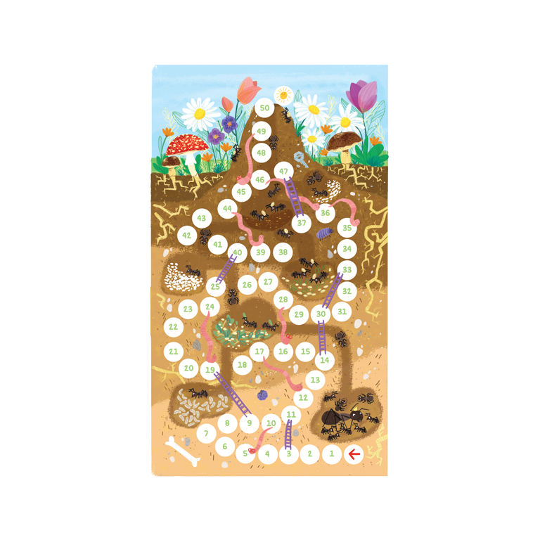 Nos amis les animaux. Dans le jardin