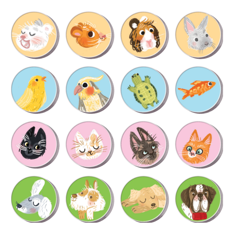 Nos amis les animaux. À la maison