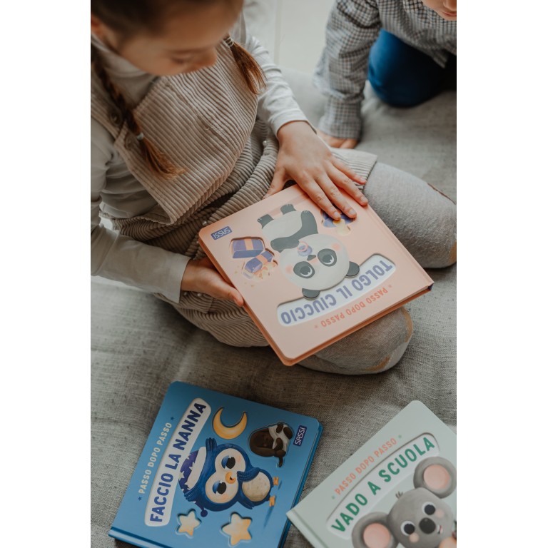 Pas à pas. Je range la tétine