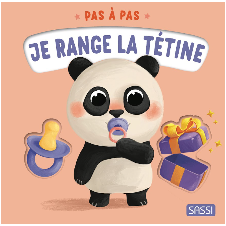 Pas à pas. Je range la tétine