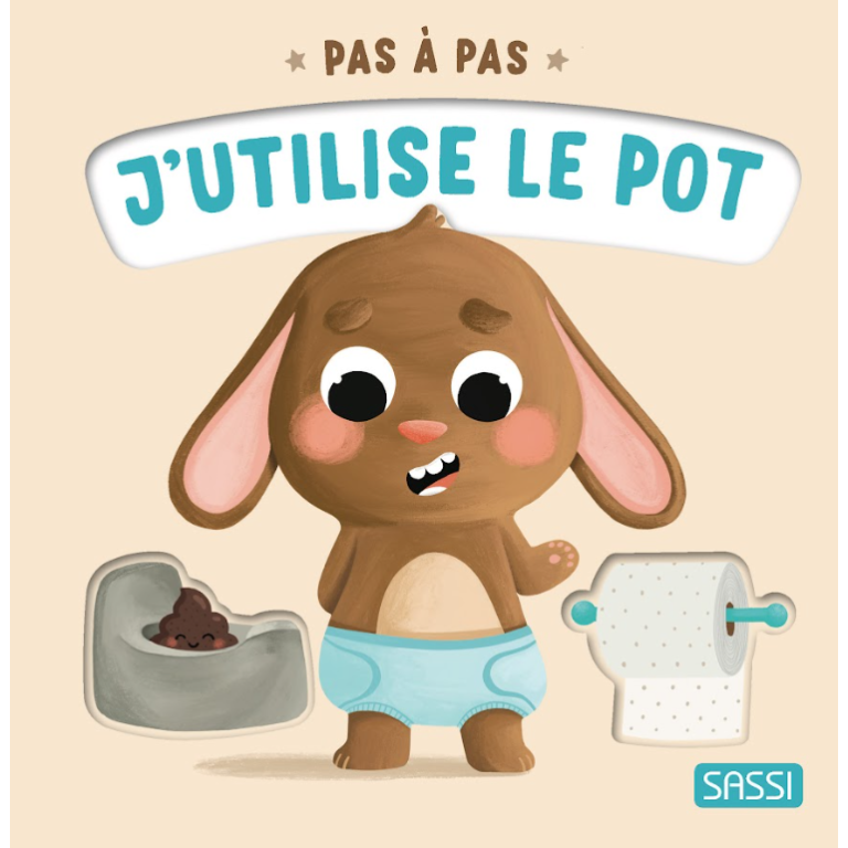 Pas à pas. J'utilise le pot