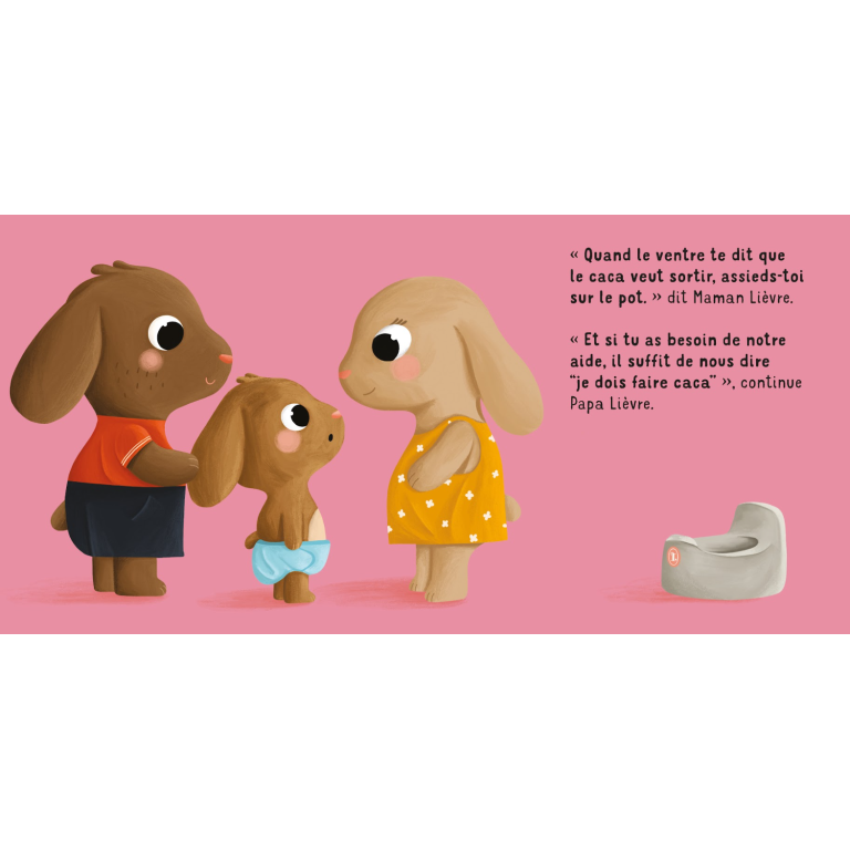 Pas à pas. J'utilise le pot