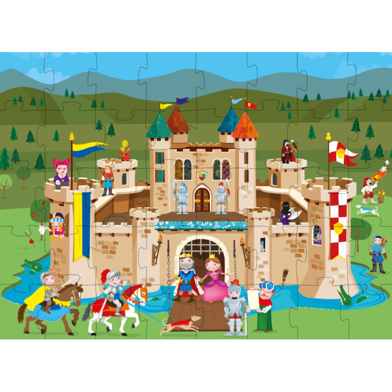 Q-box. Le château des chevaliers