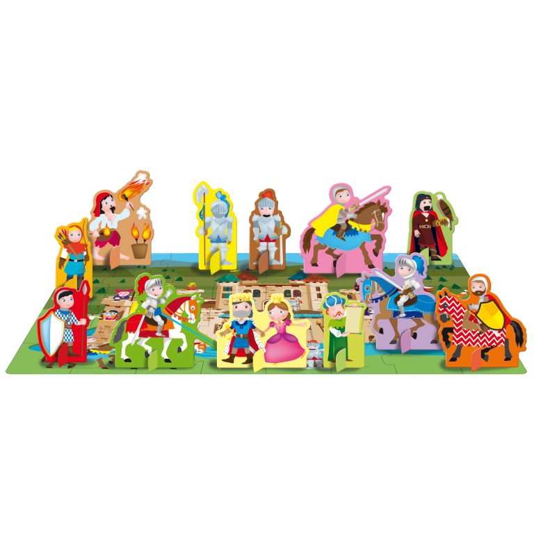 Q-box. Le château des chevaliers