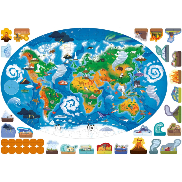 Voyage, découvre, explore. Les phénomènes naturels