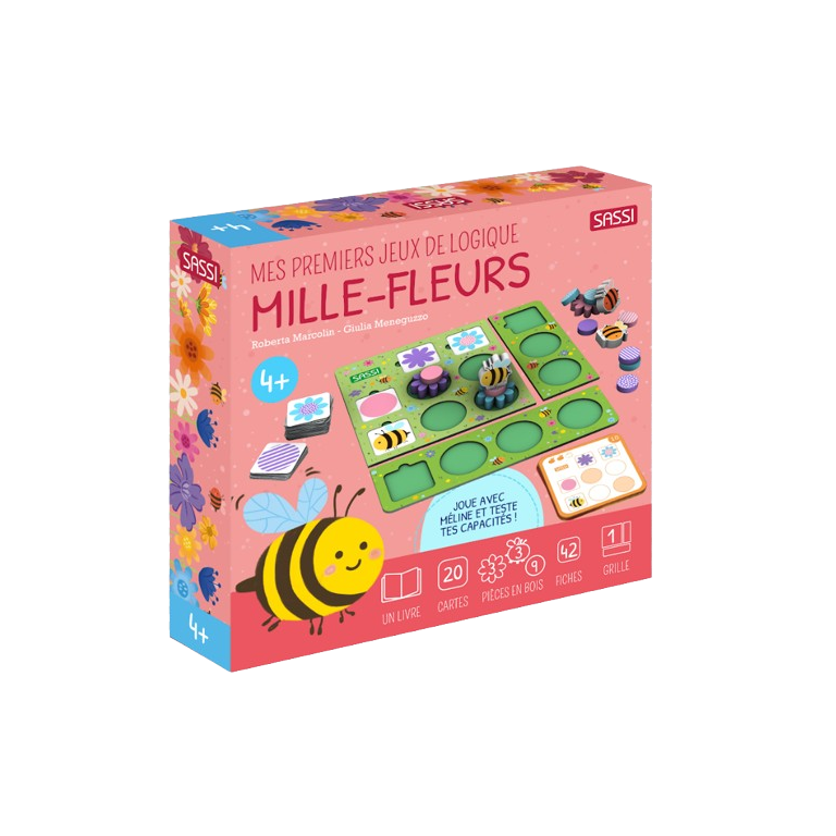Mes premiers jeux de logique. Mille-fleurs