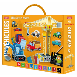 Méga box arts & crafts. Les véhicules (Outlet)