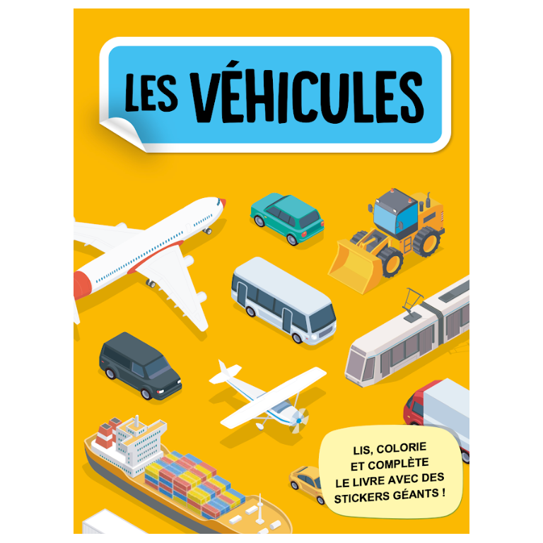 Méga box arts & crafts. Les véhicules (Outlet)