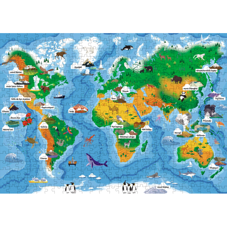 Le coffret du méga atlas des volcans