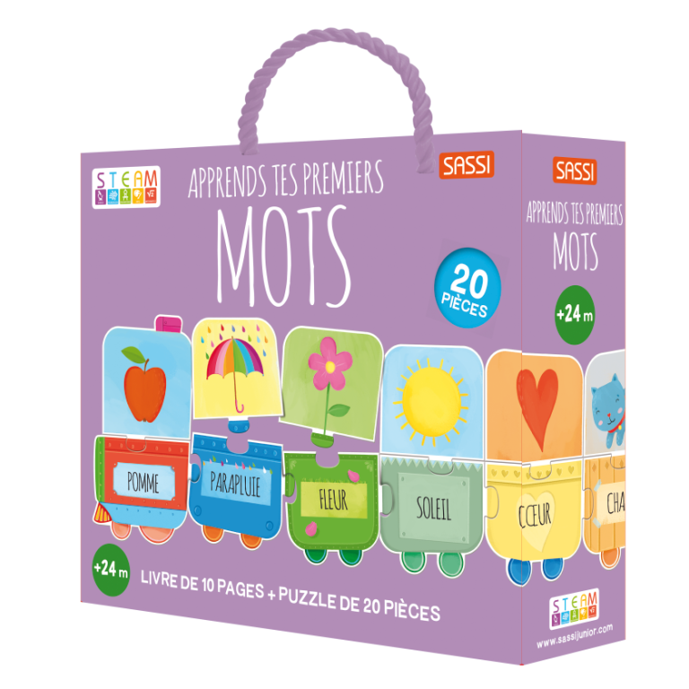 Steam puzzle - Apprends tes premiers mots - N.E. 2024