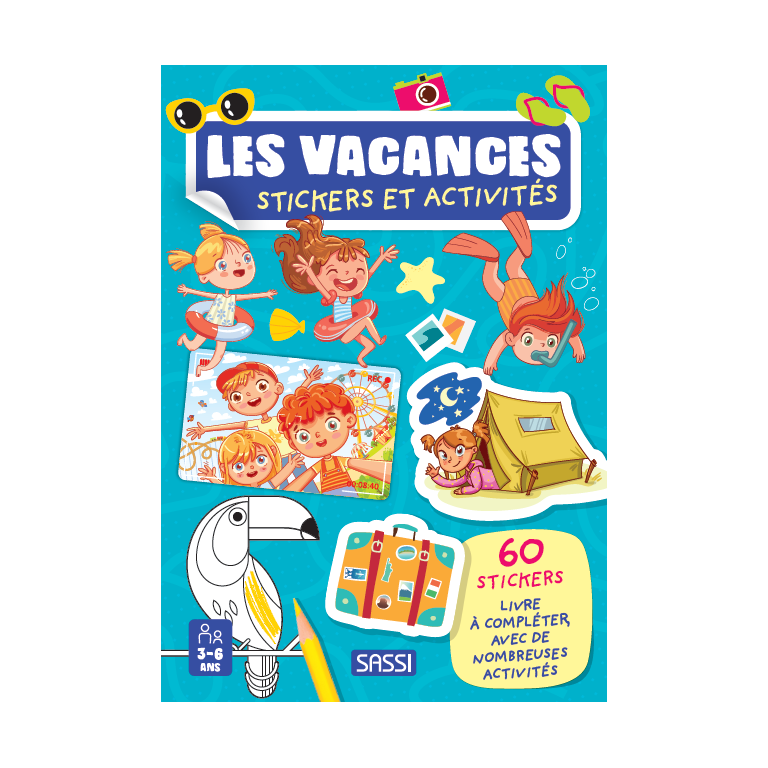 Livres d'activités - Les vacances