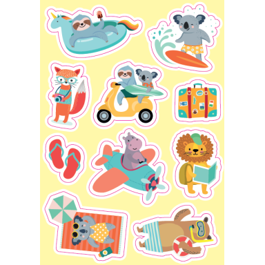 Livres d'activités - Les vacances