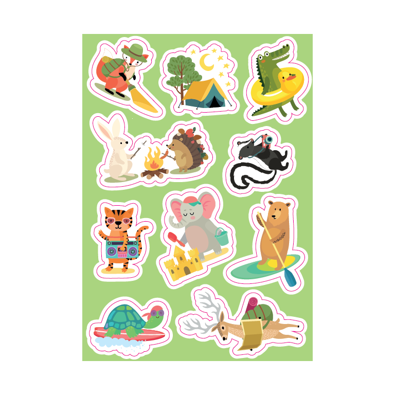 Livres d'activités - Les vacances