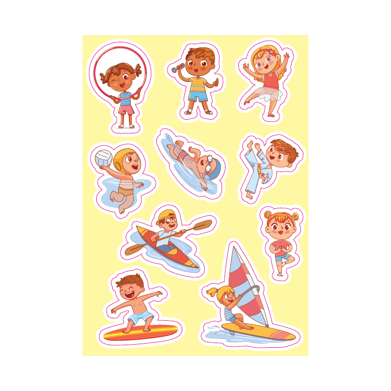 Livres d'activités - Les sports