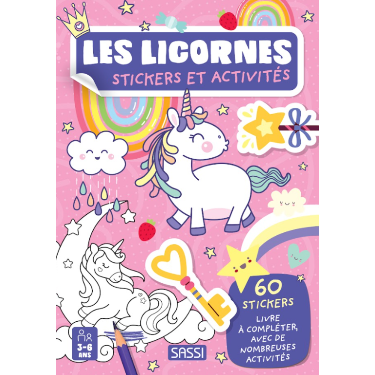 Livres d'activités - Les licornes