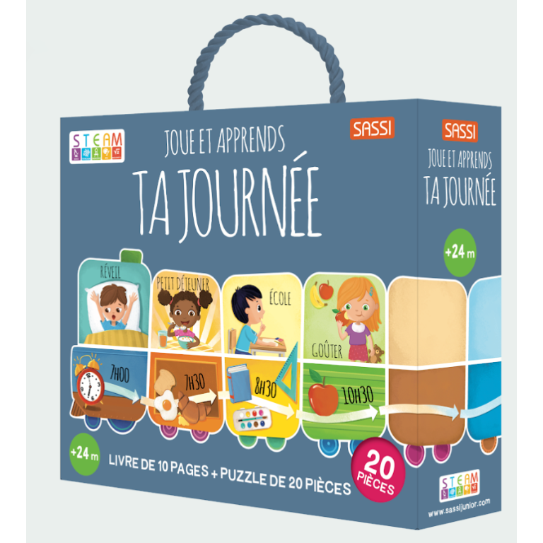 Steam puzzle - Joue et apprends. Ta journée