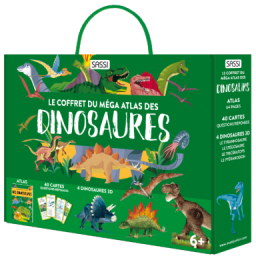 Le coffret du méga atlas des dinosaures (Outlet)