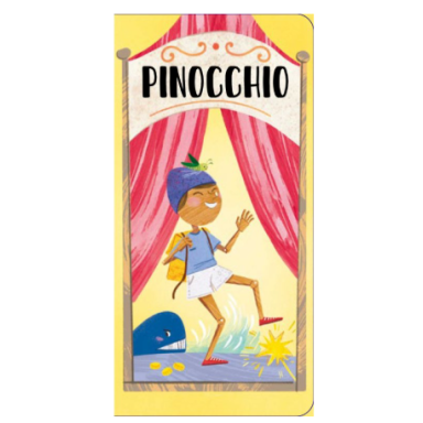 Puzzle et livre. Pinocchio
