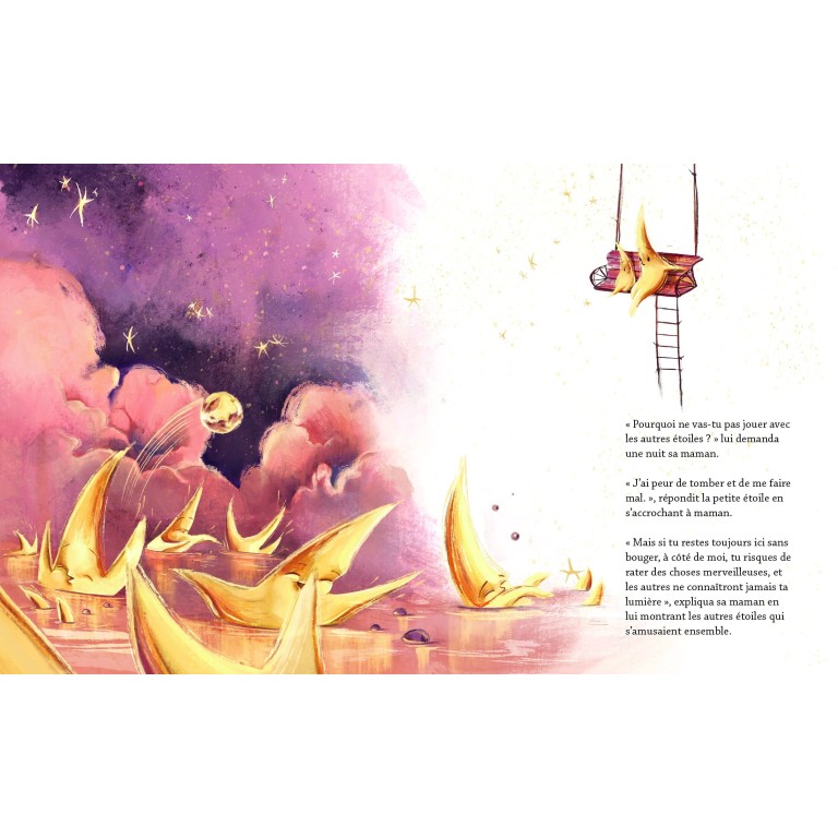 La petite étoile qui avait peur de tomber