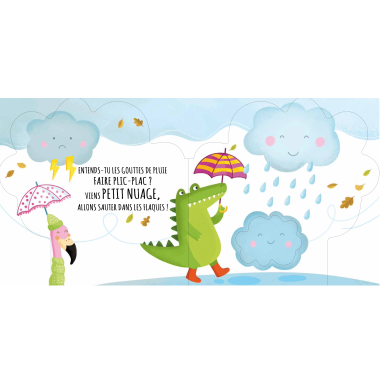 Livres en forme. Les nuages